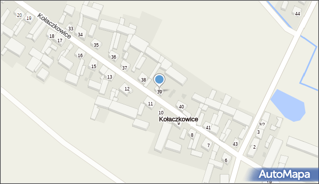 Kołaczkowice, Kołaczkowice, 39, mapa Kołaczkowice