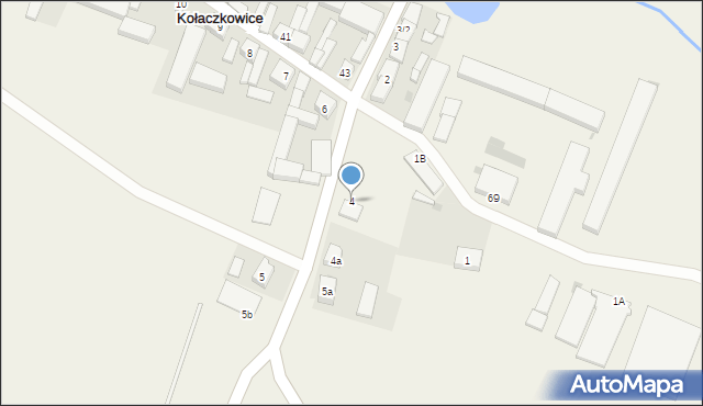 Kołaczkowice, Kołaczkowice, 4, mapa Kołaczkowice