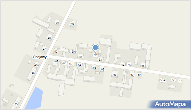 Kołaczkowice, Kołaczkowice, 52, mapa Kołaczkowice