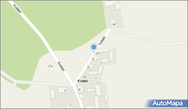 Kołaki, Kołaki, 32, mapa Kołaki