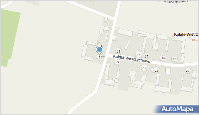 Kołaki-Wietrzychowo, Kołaki-Wietrzychowo, 2, mapa Kołaki-Wietrzychowo