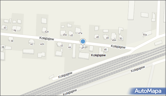 Kołątajew, Kołątajew, 47, mapa Kołątajew