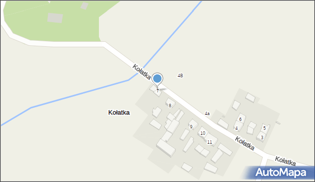 Kołatka, Kołatka, 7, mapa Kołatka