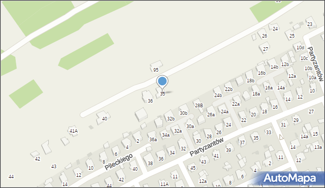 Kolbuszowa Dolna, Kolbuszowa Dolna, 35, mapa Kolbuszowa Dolna
