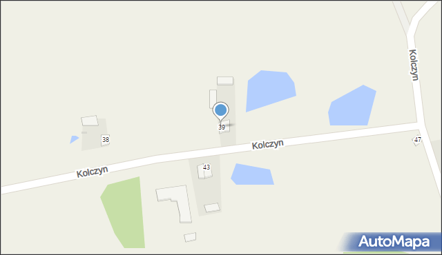 Kolczyn, Kolczyn, 39, mapa Kolczyn