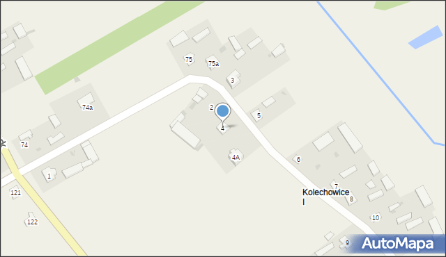 Kolechowice, Kolechowice, 4, mapa Kolechowice