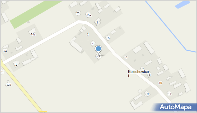 Kolechowice, Kolechowice, 4A, mapa Kolechowice