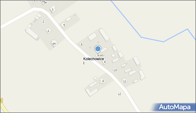 Kolechowice, Kolechowice, 7, mapa Kolechowice