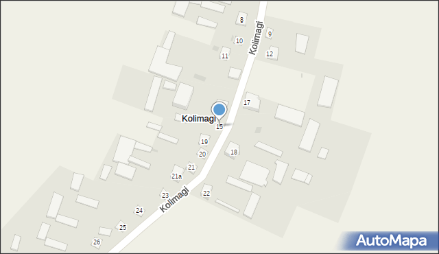 Kolimagi, Kolimagi, 15, mapa Kolimagi