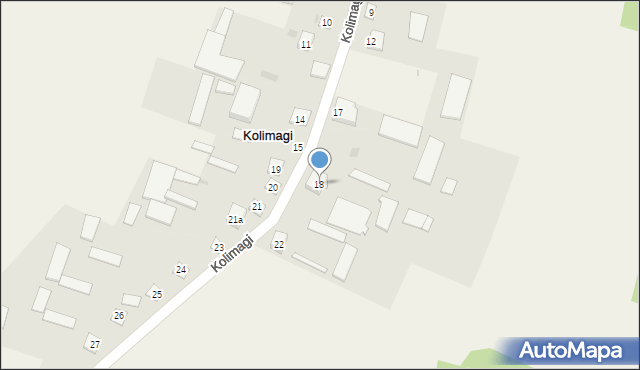 Kolimagi, Kolimagi, 18, mapa Kolimagi