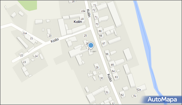 Kolin, Kolin, 28, mapa Kolin