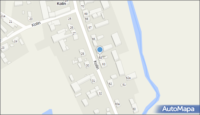 Kolin, Kolin, 64, mapa Kolin