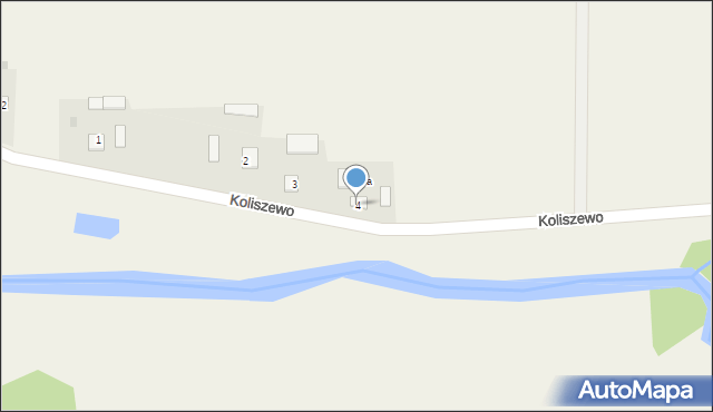 Koliszewo, Koliszewo, 4, mapa Koliszewo