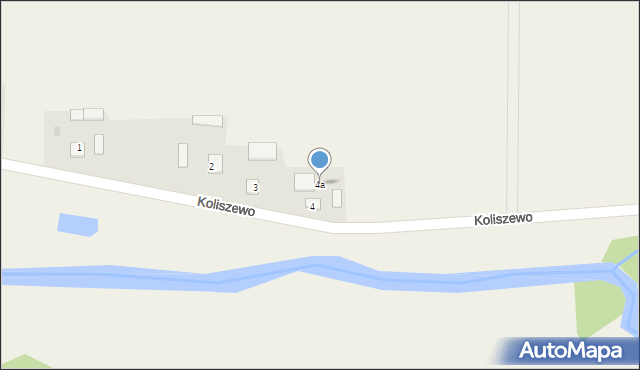 Koliszewo, Koliszewo, 4a, mapa Koliszewo