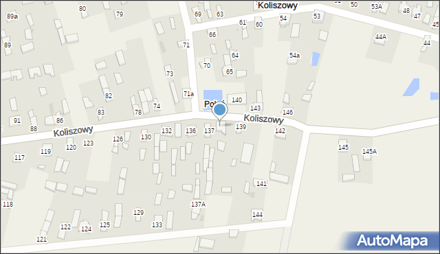 Koliszowy, Koliszowy, 138, mapa Koliszowy