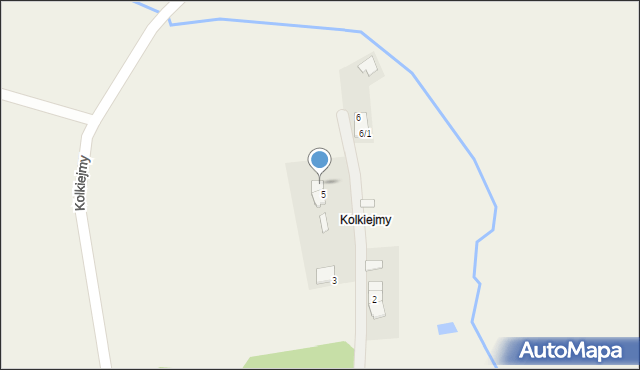 Kolkiejmy, Kolkiejmy, 5/2, mapa Kolkiejmy