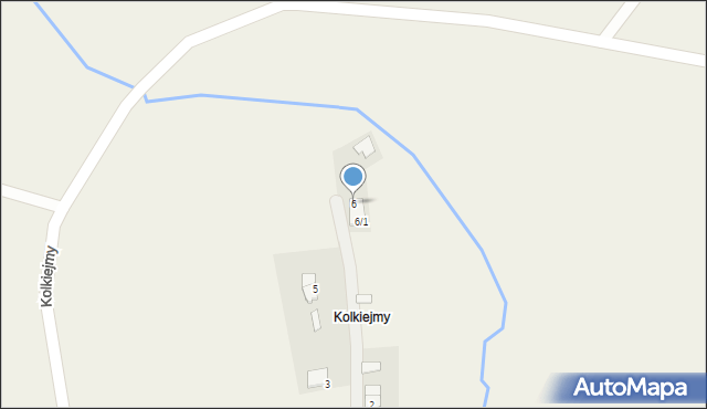 Kolkiejmy, Kolkiejmy, 6, mapa Kolkiejmy