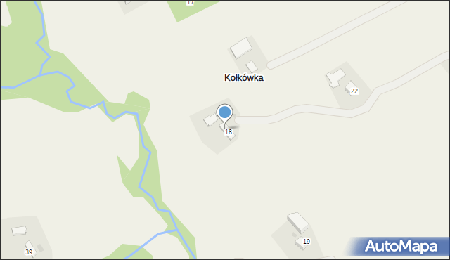 Kołkówka, Kołkówka, 24, mapa Kołkówka