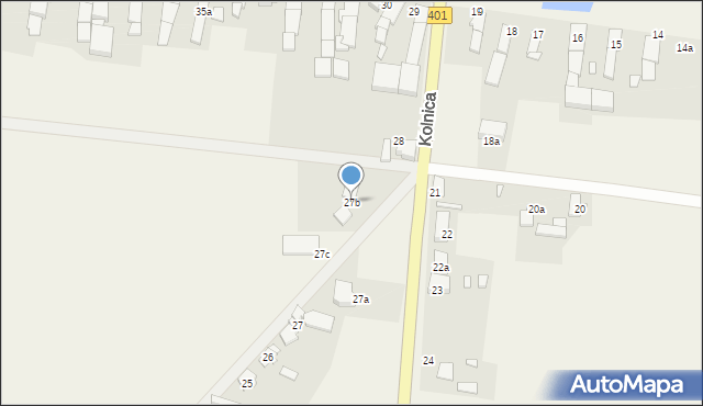 Kolnica, Kolnica, 27b, mapa Kolnica