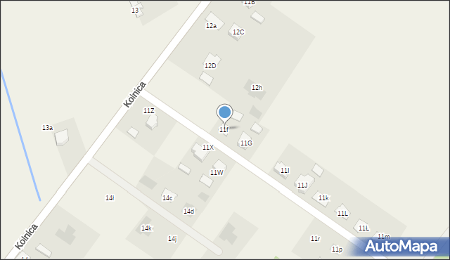 Kolnica, Kolnica, 11f, mapa Kolnica