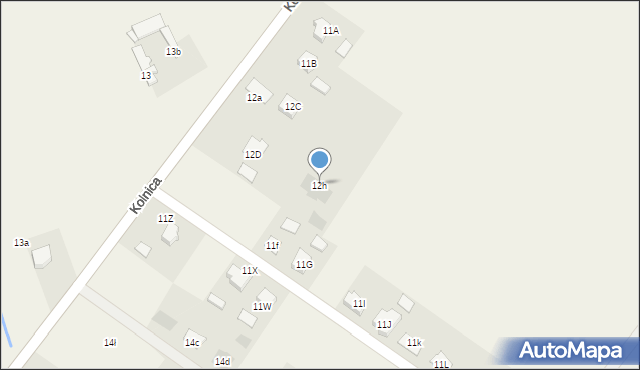 Kolnica, Kolnica, 12h, mapa Kolnica