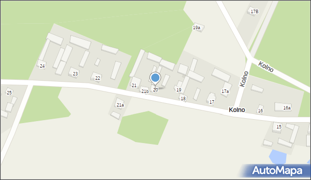 Kolno, Kolno, 20, mapa Kolno