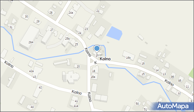 Kolno, Kolno, 17, mapa Kolno