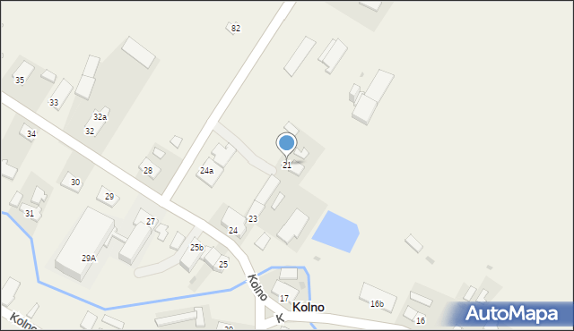 Kolno, Kolno, 21, mapa Kolno