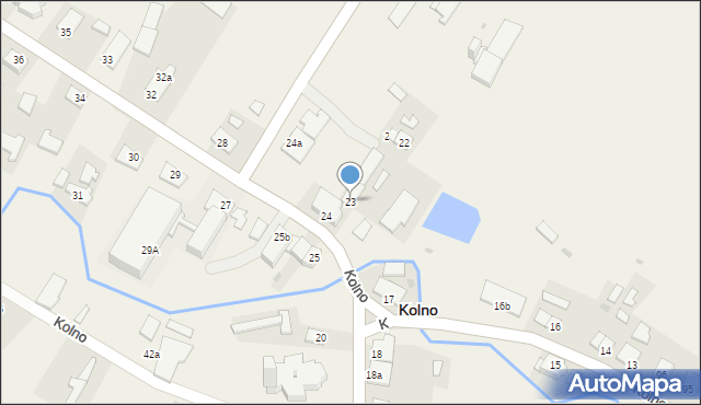 Kolno, Kolno, 23, mapa Kolno