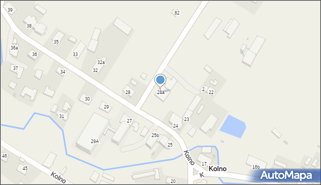 Kolno, Kolno, 24a, mapa Kolno