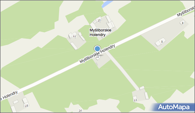 Kolno, Kolno, 12, mapa Kolno