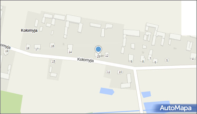 Kołomyja, Kołomyja, 13, mapa Kołomyja