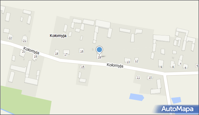 Kołomyja, Kołomyja, 14, mapa Kołomyja