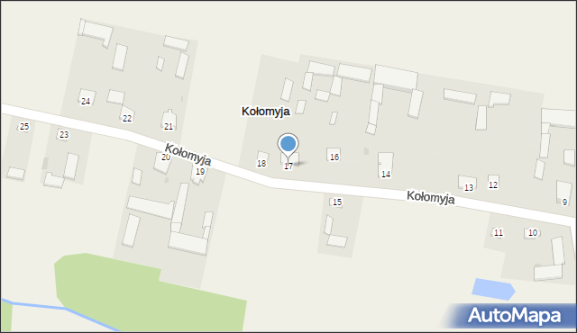 Kołomyja, Kołomyja, 17, mapa Kołomyja