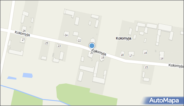 Kołomyja, Kołomyja, 20, mapa Kołomyja