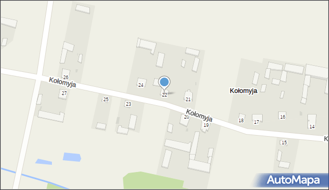 Kołomyja, Kołomyja, 22, mapa Kołomyja