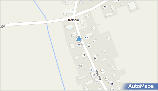 Kolonia, Kolonia, 30, mapa Kolonia