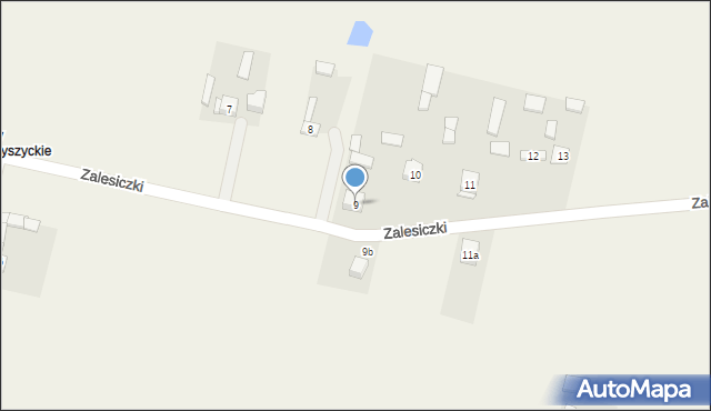 Kolonia Dobryszyce, Kolonia Dobryszyce, 9, mapa Kolonia Dobryszyce