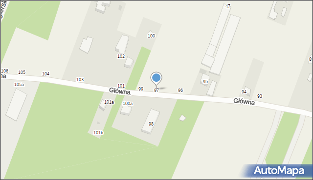 Kolonia Głowa, Kolonia Głowa, 97, mapa Kolonia Głowa