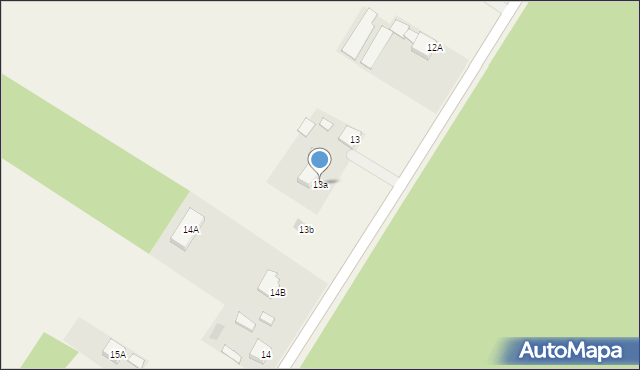 Kolonia Góra Puławska, Kolonia Góra Puławska, 13a, mapa Kolonia Góra Puławska