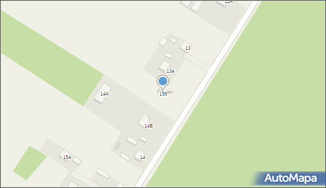 Kolonia Góra Puławska, Kolonia Góra Puławska, 13b, mapa Kolonia Góra Puławska