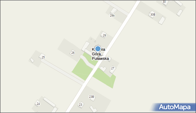 Kolonia Góra Puławska, Kolonia Góra Puławska, 28, mapa Kolonia Góra Puławska