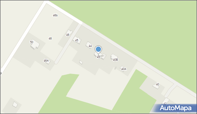 Kolonia Góra Puławska, Kolonia Góra Puławska, 43, mapa Kolonia Góra Puławska