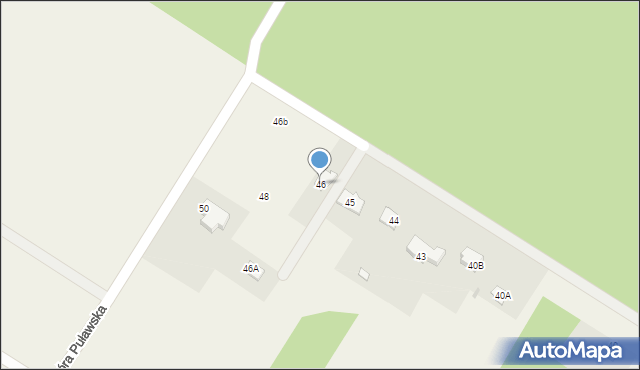 Kolonia Góra Puławska, Kolonia Góra Puławska, 46, mapa Kolonia Góra Puławska