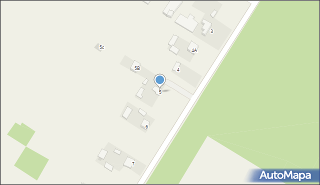 Kolonia Góra Puławska, Kolonia Góra Puławska, 5, mapa Kolonia Góra Puławska