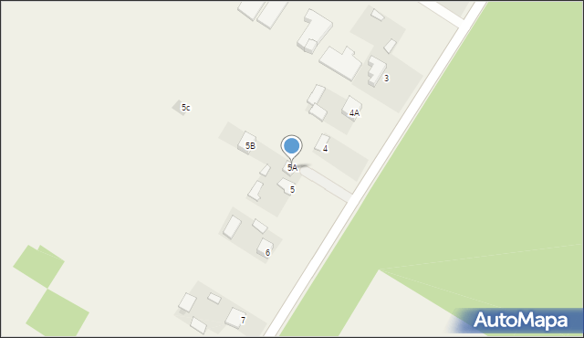 Kolonia Góra Puławska, Kolonia Góra Puławska, 5A, mapa Kolonia Góra Puławska