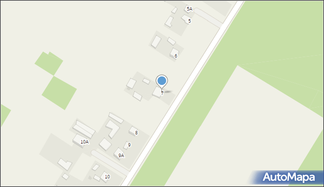 Kolonia Góra Puławska, Kolonia Góra Puławska, 7, mapa Kolonia Góra Puławska