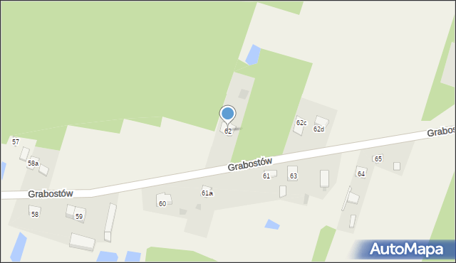 Kolonia Grabostów, Kolonia Grabostów, 62, mapa Kolonia Grabostów