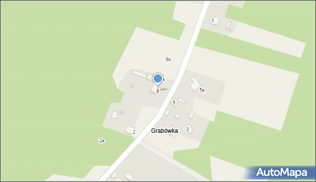 Kolonia Inwalidzka, Kolonia Inwalidzka, 6, mapa Kolonia Inwalidzka