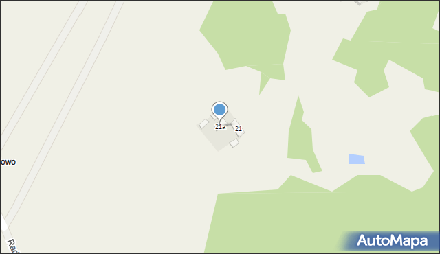 Kolonia Lipiny, Kolonia Lipiny, 21a, mapa Kolonia Lipiny